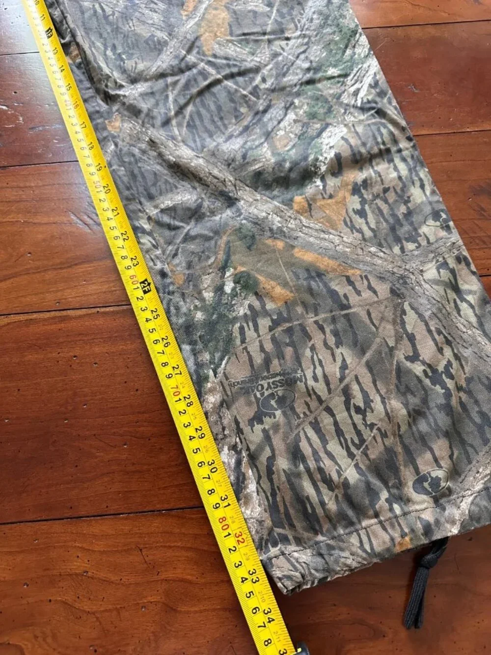 Shadow Brand Mossy Oak Camo Cargo Pants Mens XL 100% Cotton Hunting Outdoor